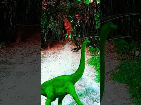 Big dinosaur Chase and chasing part-325 #dinosaur #pterosaurus #jurassicworld #dino #trex