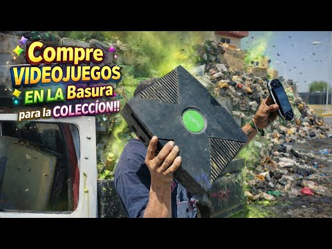 Armo mi COLECCIÓN de VIDEOJUEGOS de la BASURA!!! #videojuegos #retro #gamer #basura #chacharas