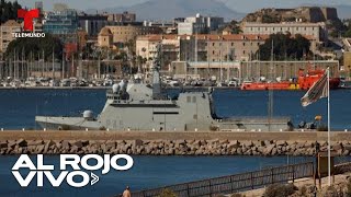 Buque de guerra español zarpa para apoyar flotilla con ayuda humanitaria a Gaza