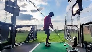 POV: First Time at Golf Driving Range