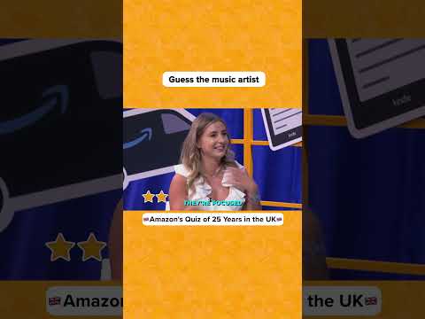 amazon.co.uk & Amazon Voucher Codes video: Dani Dyer guess the music artist | Full quiz on @AmazonUK | #comedy #quiz #funny #amazonuk25
