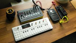 Making Organic Ambient House with the Roland P6, OP-1 Field, & Mini Kaoss Pad