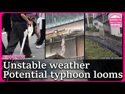 Sudden Weather Shifts Across Japan: Prolonged Rain &amp; Potential Typhoon