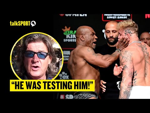 “Jake Didn’t React!” 😳 Gareth A. Davies INSISTS Mike Tyson SLAPPED Jake Paul To TEST His Reflexes 👀