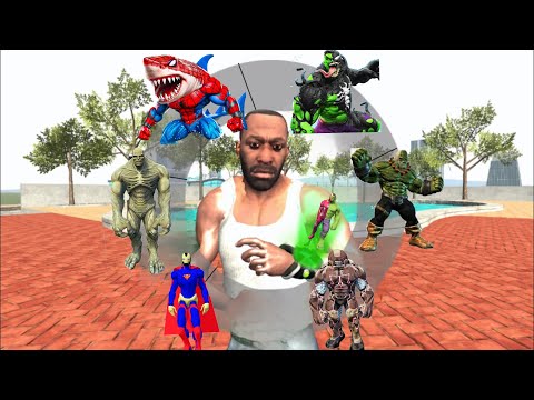 Franklin Try New Magical Watch HULK Mode in Indian Bike Driving 3D!