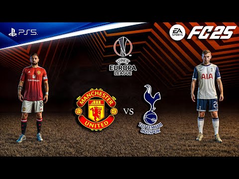 FC 25 - Manchester United vs Tottenham Hotspur | UEFA Europa League Final | PS5™ [4K60]