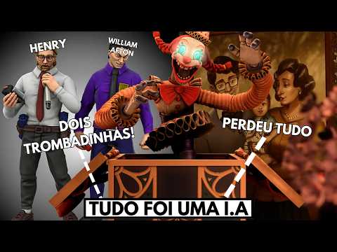 HISTÓRIA de FNAF SECRET OF THE MIMIC em 5 MINUTOS! KKKK ( VOCÊ FOI ENGANADO )