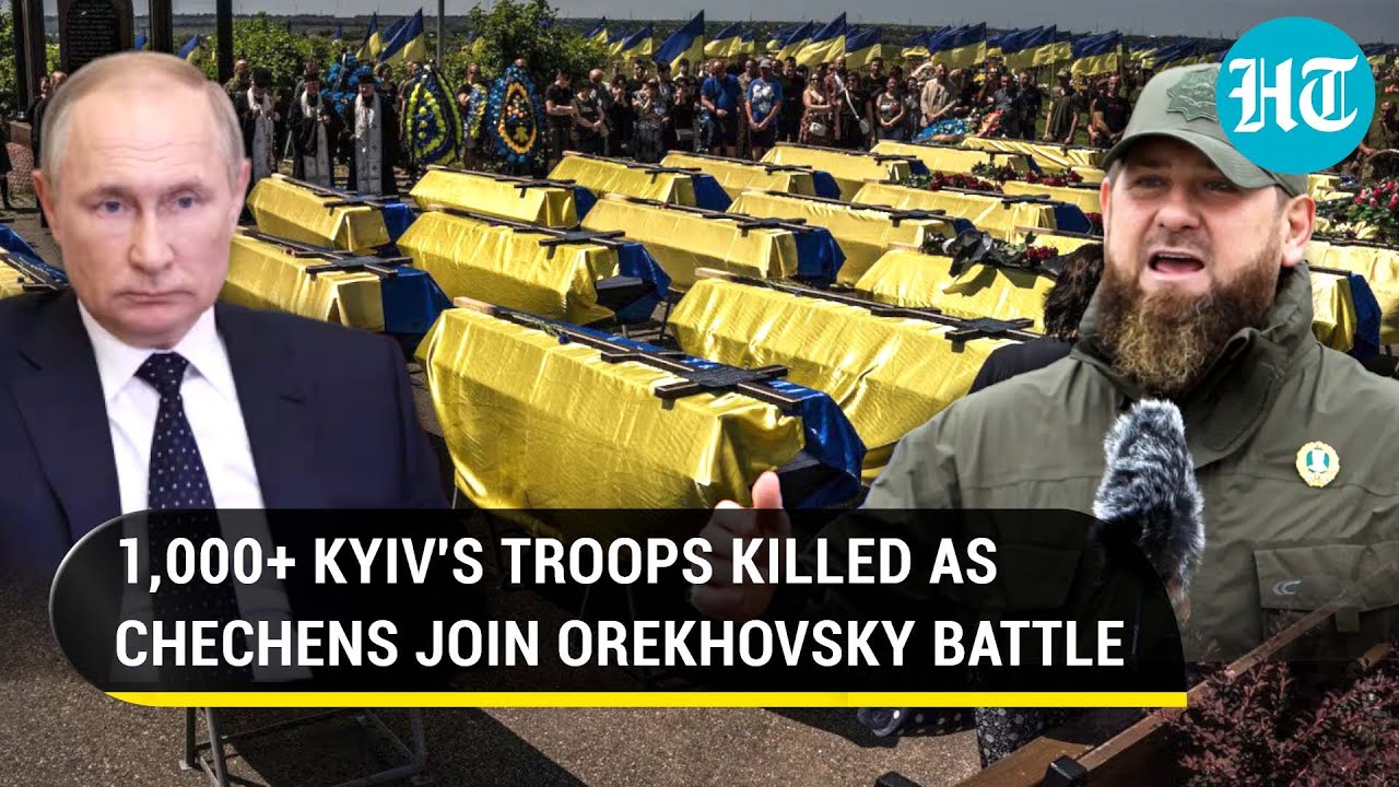 Russian 'Rocket Rain' Wipes Out Over 1,000 Ukrainian Troops; Chechens Join Battle For Orekhovsky