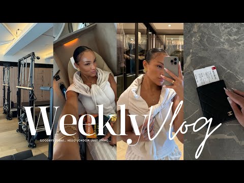 weekly vlog | bye dubai, hi london! blueberry matcha FAIL +always crying & more | allyiahsface vlogs