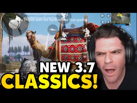 NEW 3.7 CLASSICS IN PUBG MOBILE! (and camels)