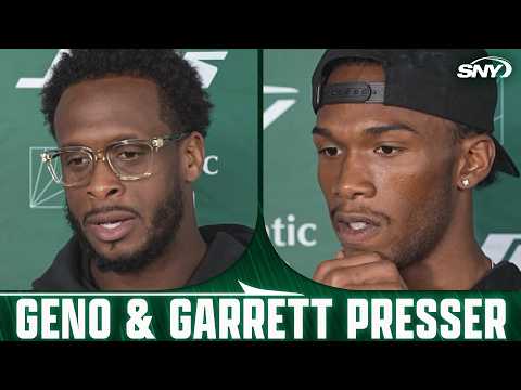 Garrett Wilson, Geno Smith talk getting on same page for Jets' Week 5 matchup vs. Browns