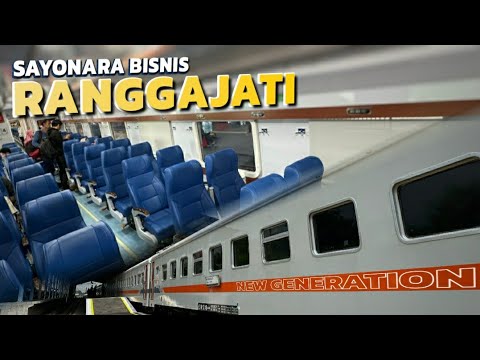 KELAS BISNIS “PUNAH” DI KERETA RANGGAJATI | Ekonomi New Generation Lebih Nyaman??