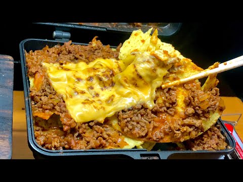 メキシコニキにビンタされそうなバキバキチーズタコスをハイボールでキメるだけの動画