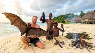 We Caught & Ate Flying Fox on a Remote Island