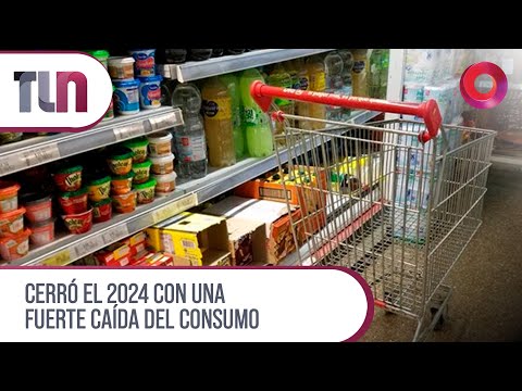 #Telenueve | Cerró el 2024 con una fuerte caída del consumo