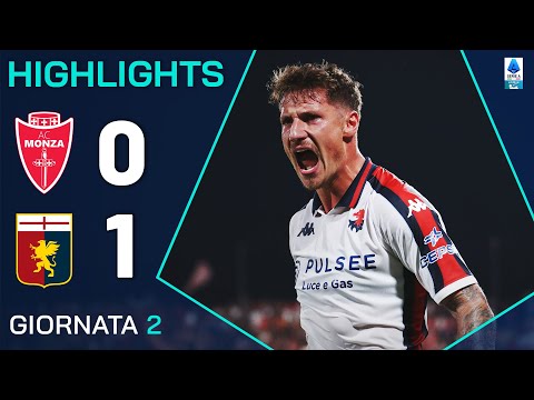 MONZA-GENOA 0-1 | HIGHLIGHTS | 2ª GIORNATA | SERIE A ENILIVE 2024/25