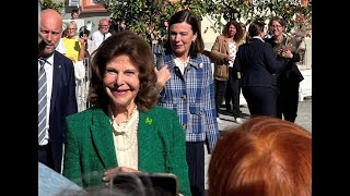 Königin Silvia von Schweden zu Besuch auf der Insel Mainau Okt 23