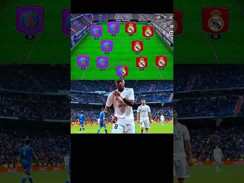 Real Madrid vs PSG – Epic Remix 👑🎶