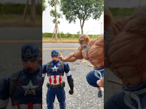 Hulk & Captain America With Their Kids 021 #marvel #funnyvideo