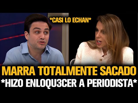 MARRA TOTALMENTE SACADO HIZO ENLOQU3CER A PERIODISTA Y CASI LO ECHAN