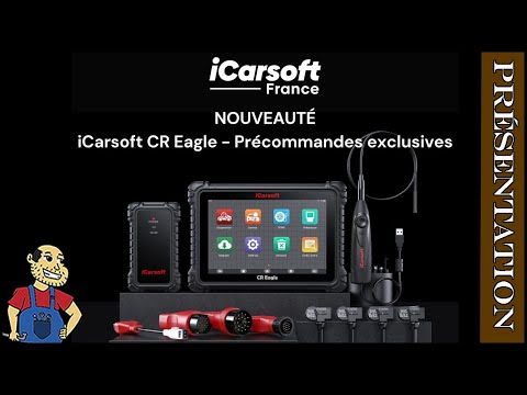 Valise diagnostic   iCarsoft CR Eagle (la présentation)