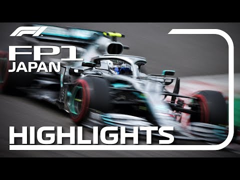 2019 Japanese Grand Prix: FP1 Highlights