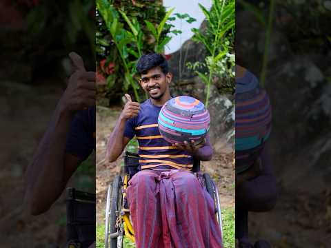 Making a new volleyball using waste rubber. #volleyball #shorts