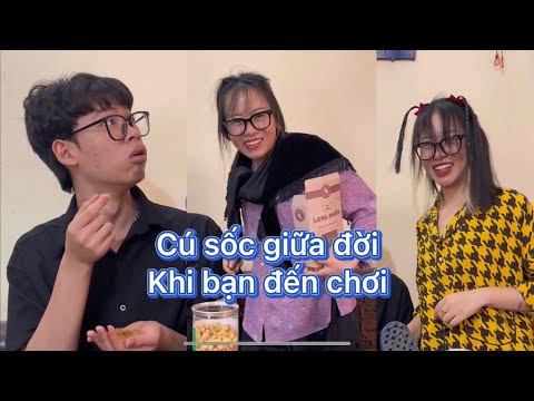 Cú sốc giữa đời của bạn em trai khi đến nhà chơi | Tiktok hài | Đỗ Lệ Thuỳ