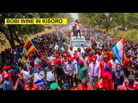 LIVE NOW: BOBI WINE ARRIVES IN KISORO | NUP TOUR COUNTRY WIDE