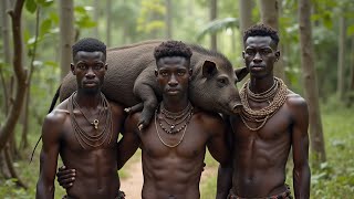 Discover Hadzabe Tribe Monster PIG Hunt