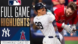 New York Yankees Vs Los Angeles Angels Full Game Highlights May 27,2025 MLB Season 2025