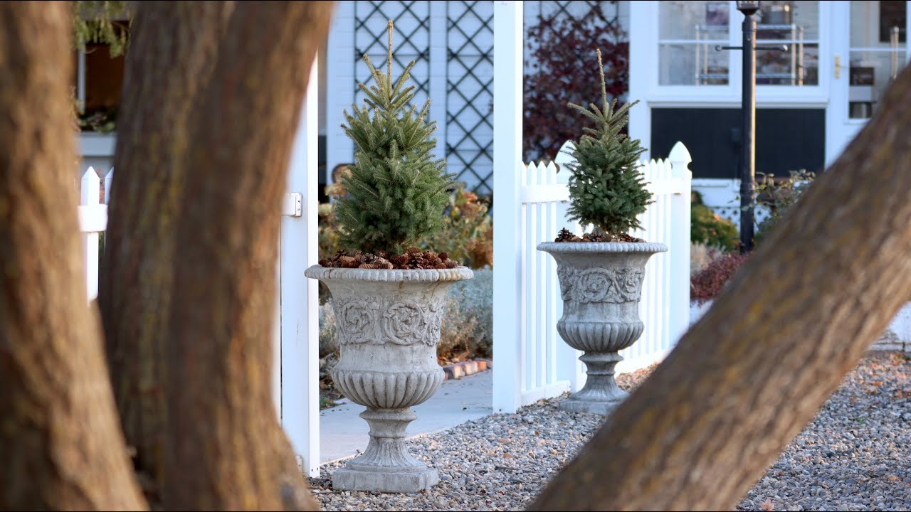 Simple Winter Containers!