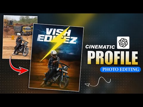 Cinematic Bike Profile Photo Editing Prompts 🔥 | Trending Chat GPT Photo Editing - Ghaus Editz