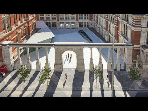 AL_A unveils new entrance and subterranean gallery for London's V&A museum