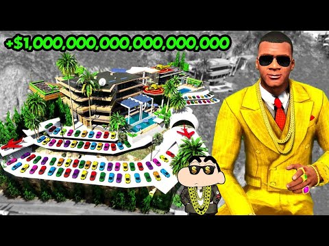 Franklin Shinchan Ultimate Luxury House Upgrade GTA 5 !