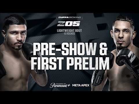 Pre-Show and first preliminary match: Zuffa Boxing 05