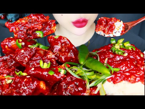 ASMR 🔥🦀🔥 SPICY RAW CRABS MUKBANG