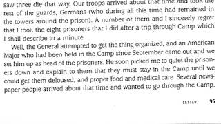 Letter from Dachau