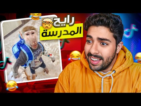 مربي قرد في بيتهم 😱💔 | جولة في التيك توك 12 !!