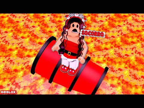 O CHÃO É LAVA NO ROBLOX!