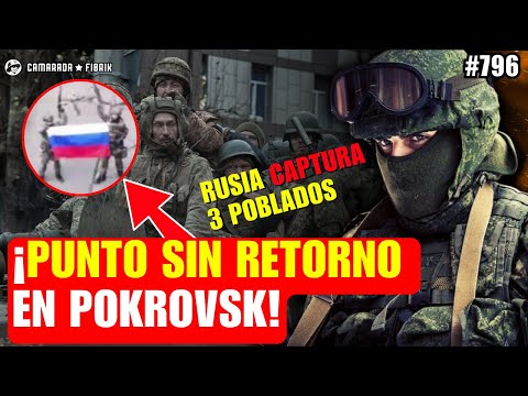 SITUACIÓN EN EL FRENTE | RUSIA captura 3 POBLADOS en el sur | POKROVSK pierde terreno y se debilita