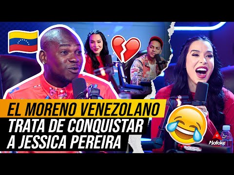 EL MORENO VENEZOLANO TRATA DE CONQUISTAR A JESSICA PEREIRA EN PLENA ENTREVISTA!!!