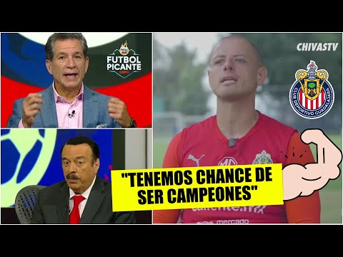 Chicharito dice que CHIVAS llega al clásico vs ATLAS, FUERTE y quiere ser CAMPEÓN | Futbol Picante