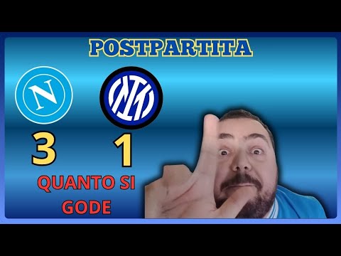 OGGI GODIAMO NOI! ZITTI! AVVENUTO CIOʻ CHE VOLEVO | PostPartita NAP 3-1 INT | (8° SERIE A)