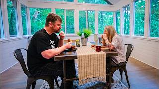 How I Stay Lean While Doing Food Challenges | Full Day of Eating and Training