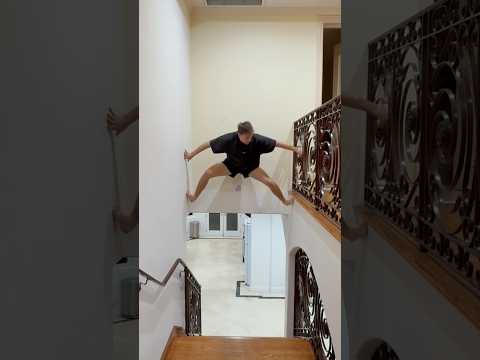 Get up the stairs without using the stair!