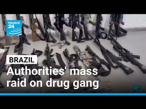 YouTube video thumbnail: Controversial Brazilian Raid on Rio Gang Leaves at Least 64 People Dead