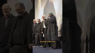 Discussing the important things at the Hijak S2 premiere.