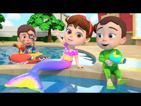 Little Mermaid Song | Me Too! Swimming and more Sing Along Kids Songs