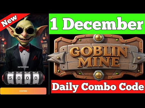 goblin mine code 1 December | Goblin Mine vip code #goblinMine